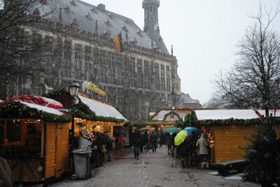 Eerste Kerstmarkt in sneeuw zijn verwacht begin december